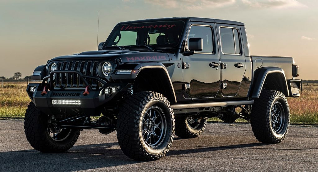  Hennessey Maximus, The 1,000HP Jeep Gladiator Hellcat Is Here To Conquer It All