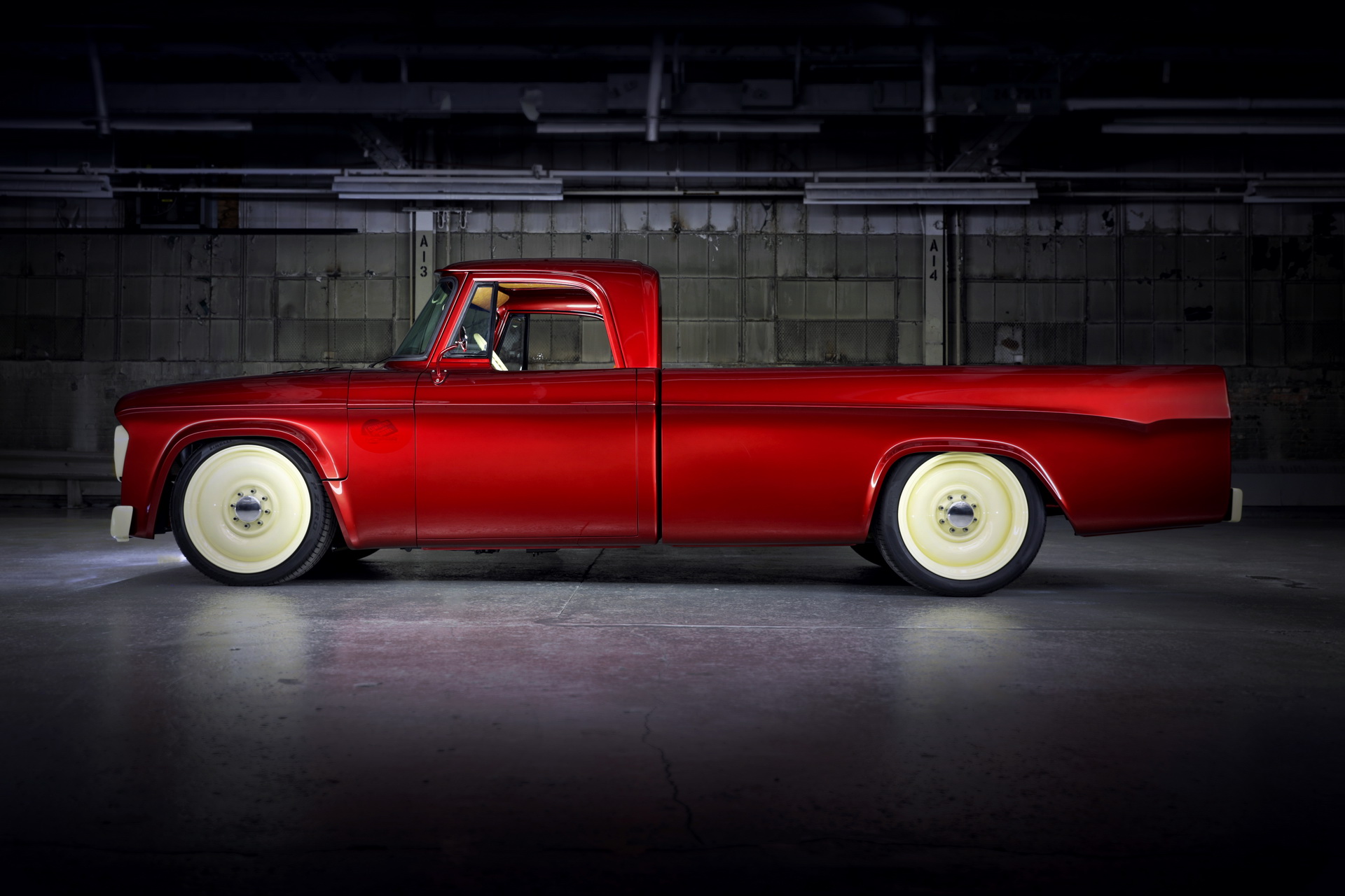 Get A SEMA Load Of Mopar’s Slammed Dodge Lowliner Restomod And RAM Truck