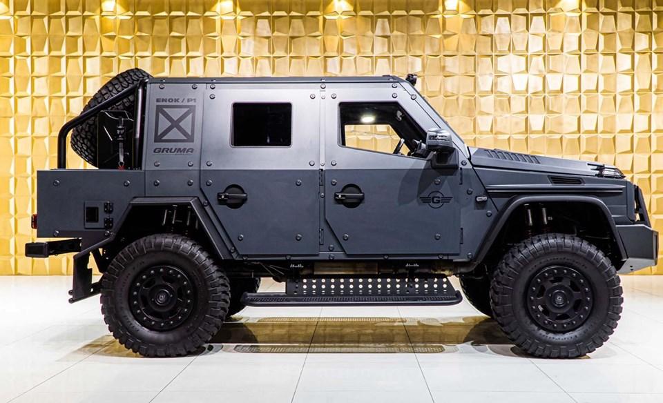 Armored Mercedes-Benz G500 4×4² Is Bad To The Bone