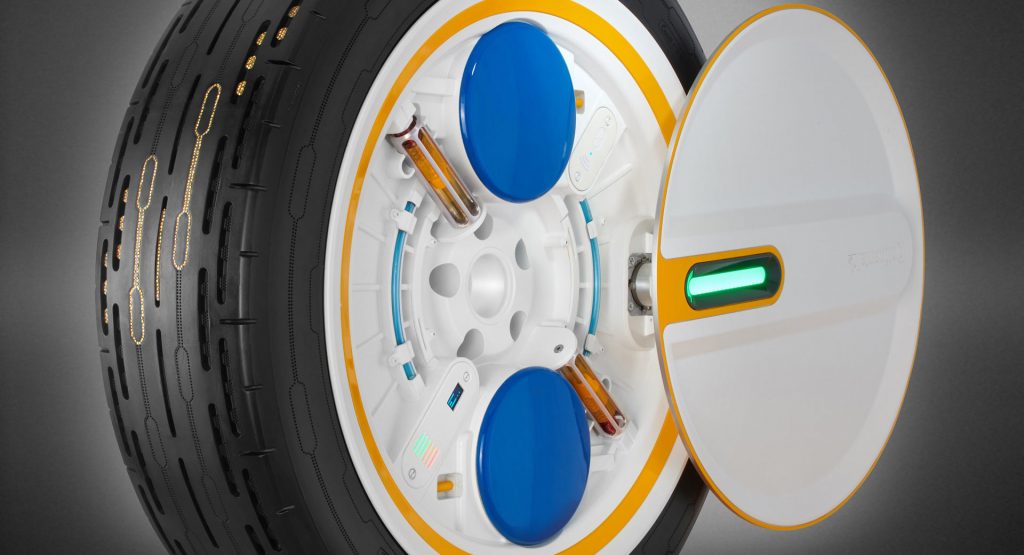Continental Develops A Tire That Can Inflate Itself As You Drive
