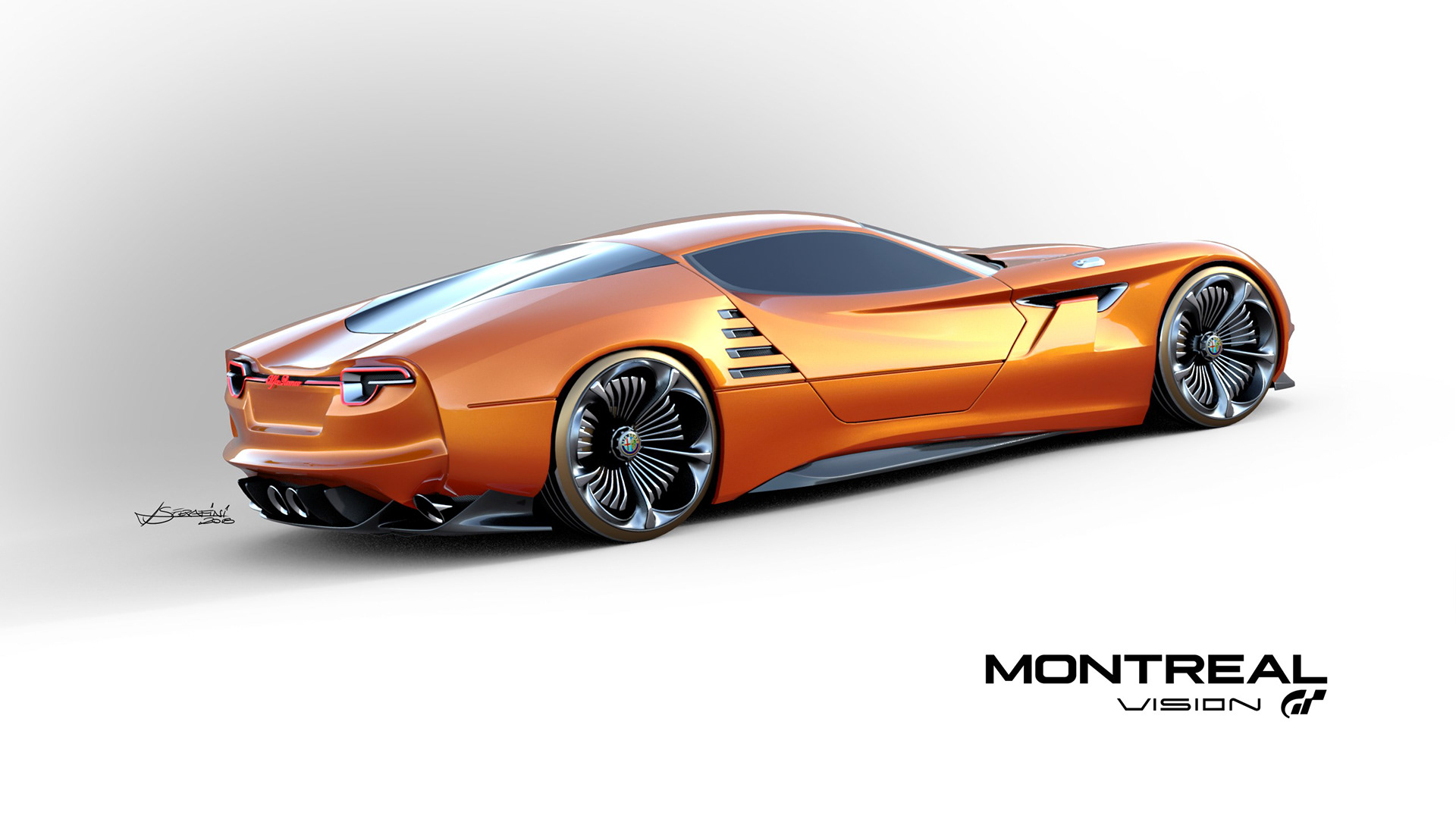 Alfa Romeo Montreal Vision GT Concept Is Pure Sex On Wheels