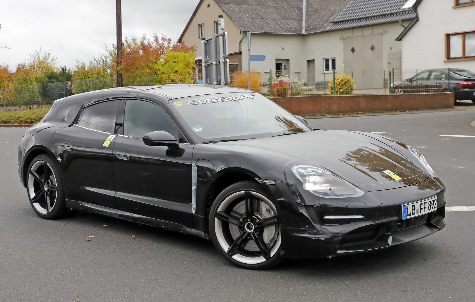 Most Revealing Spy Shots Of 2020 Porsche Taycan Cross Turismo Yet