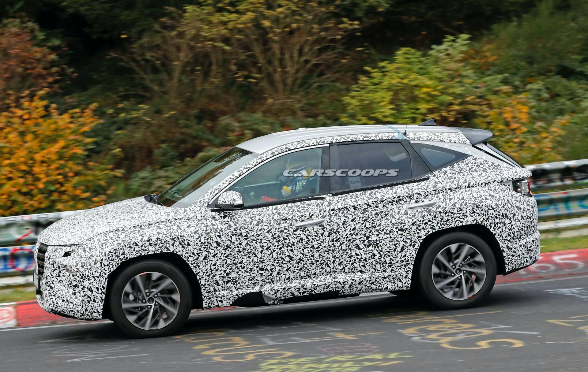 2021 Hyundai Tucson Starts Dropping Camo, Revealing Funky Grille