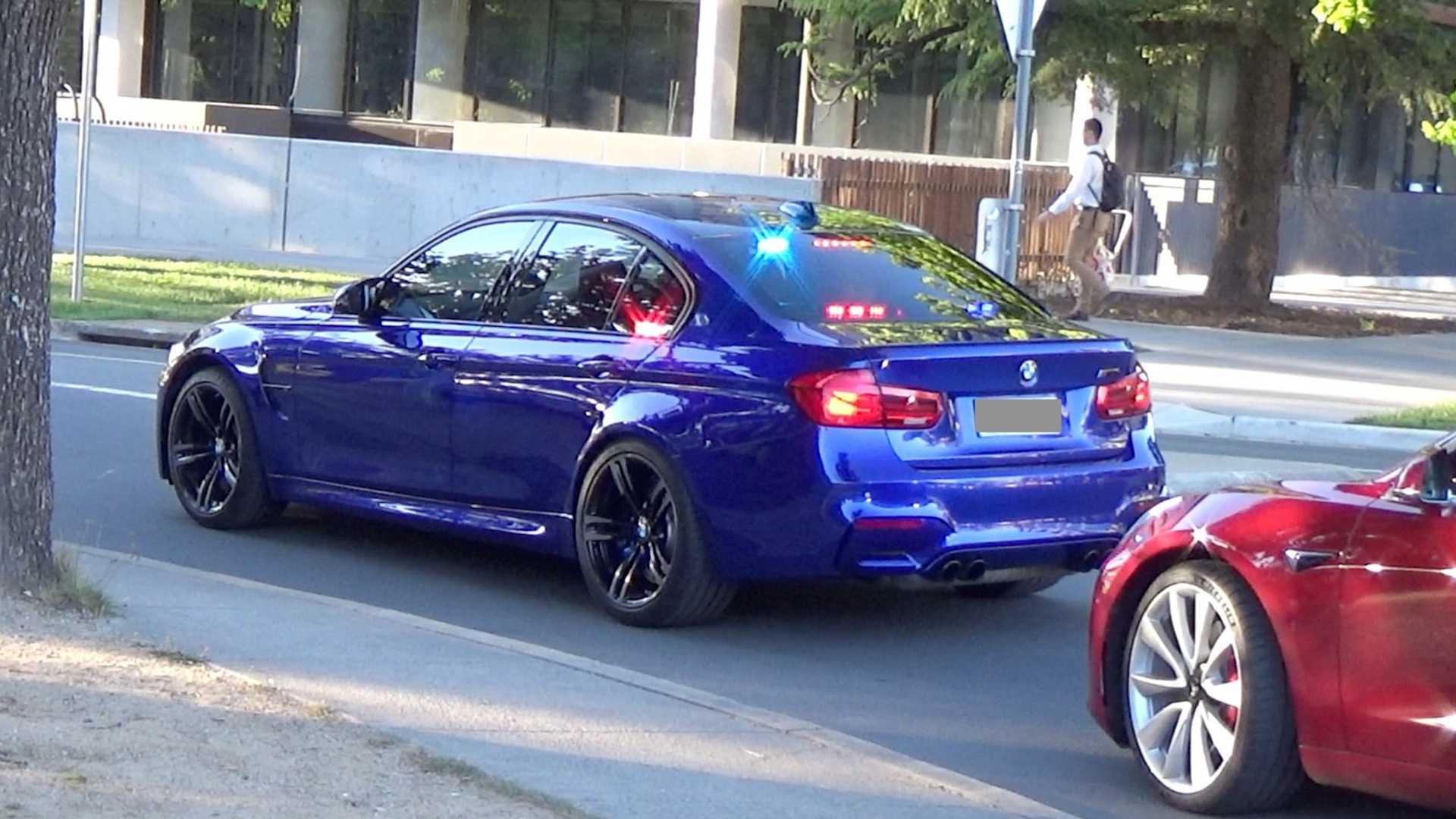 Aussie Police Spotted With An Unmarked BMW M3