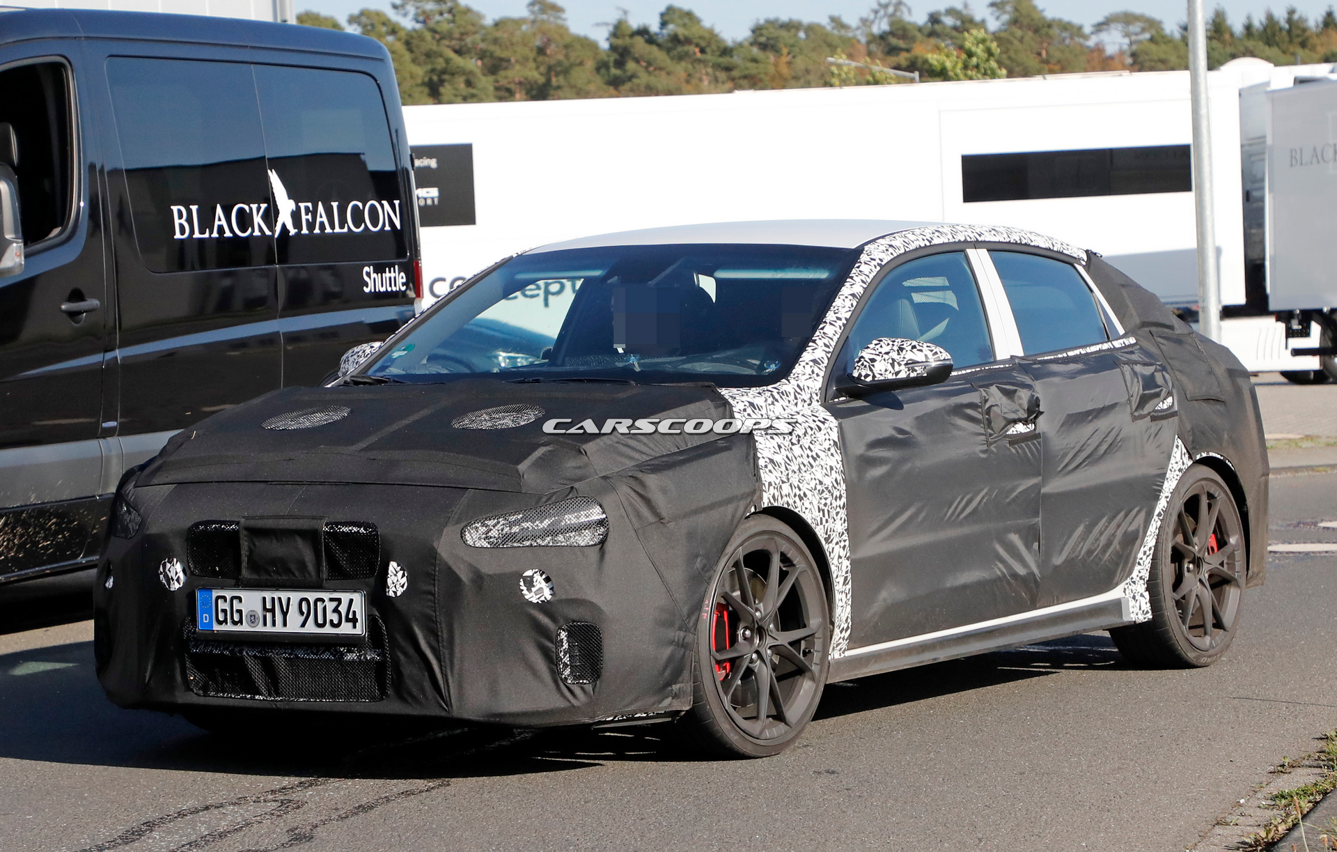 2021 Hyundai i30 N Fastback Facelift Spied, Now With 20% Less Camo