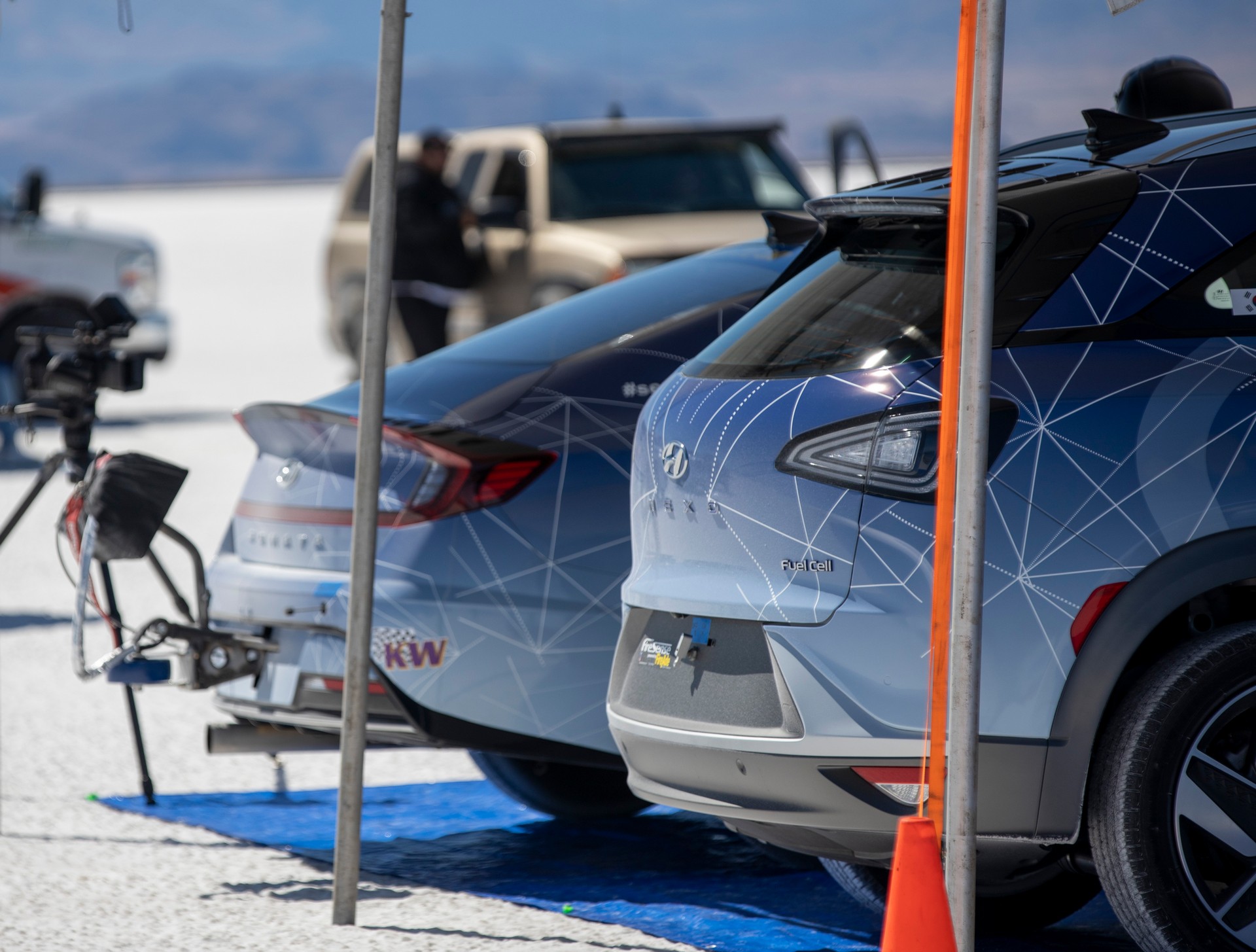 Hyundai Unveils Nexo And Sonata Hybrid Land Speed Record Concepts