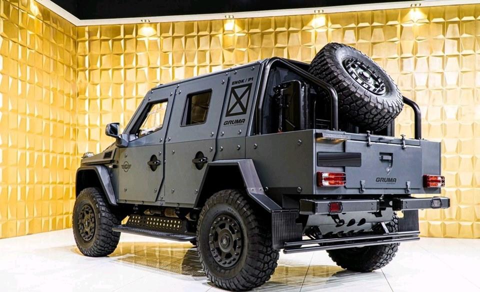 Armored Mercedes-Benz G500 4×4² Is Bad To The Bone