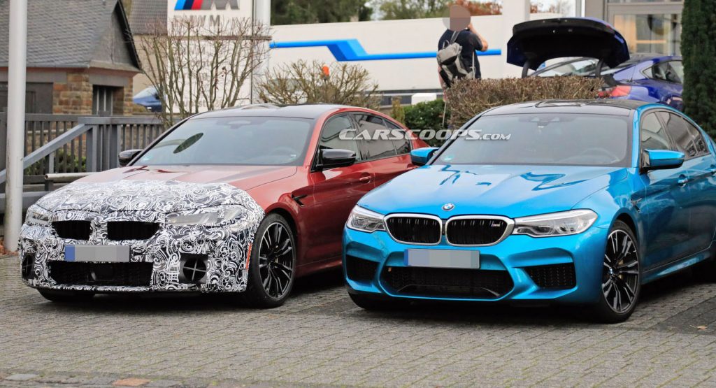  2021 BMW M5 Facelift Spied Right Next To Current Model: Can You Tell The Differences?
