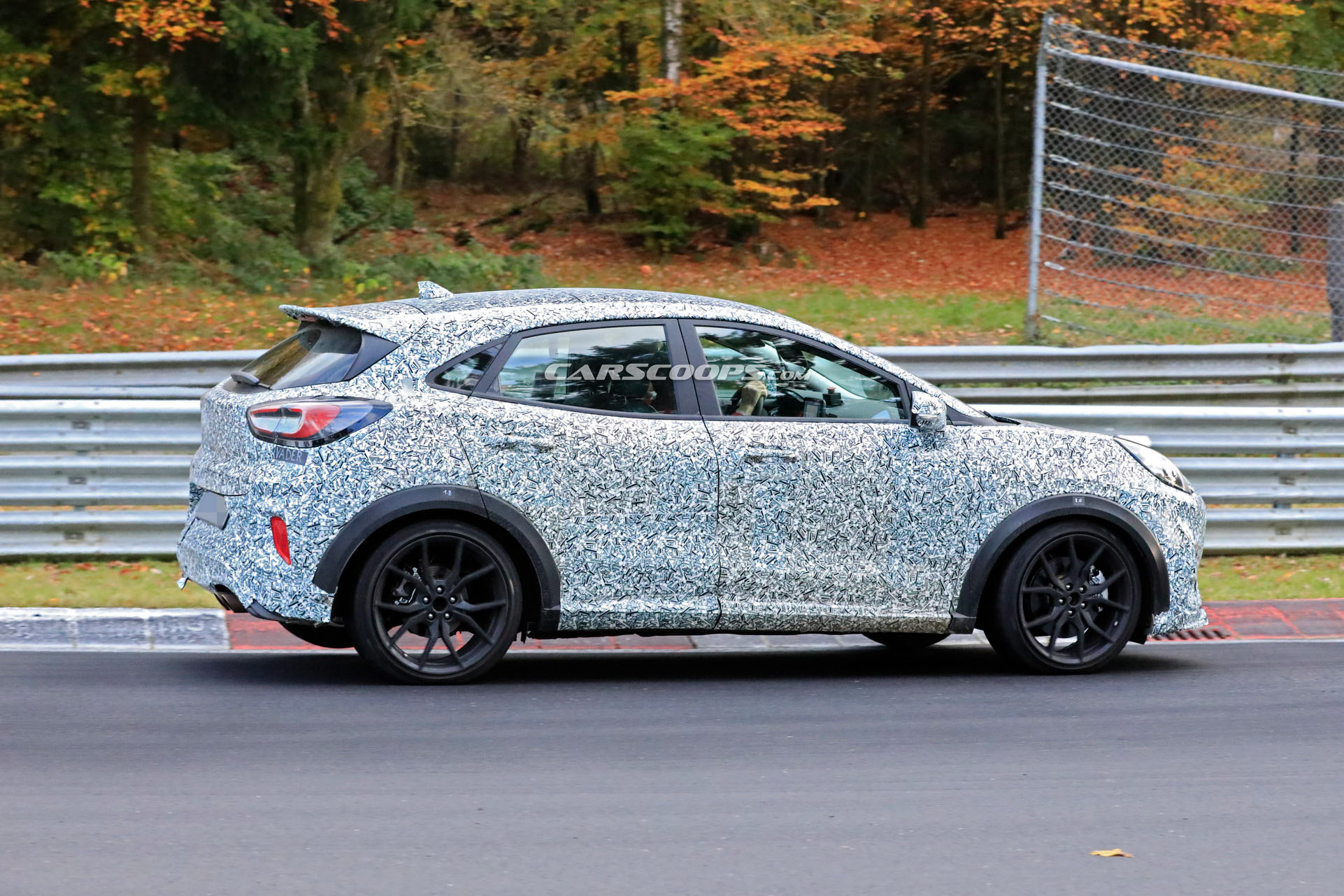 2020 Ford Puma ST Hot Riding Small SUV Gets Frisky On The Nurburgring