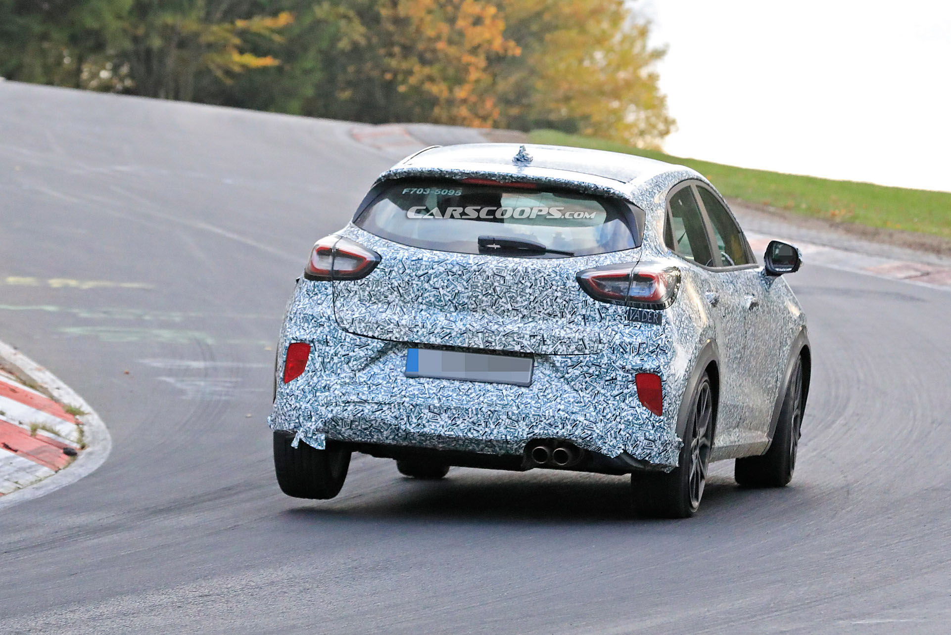 2020 Ford Puma ST Hot Riding Small SUV Gets Frisky On The Nurburgring