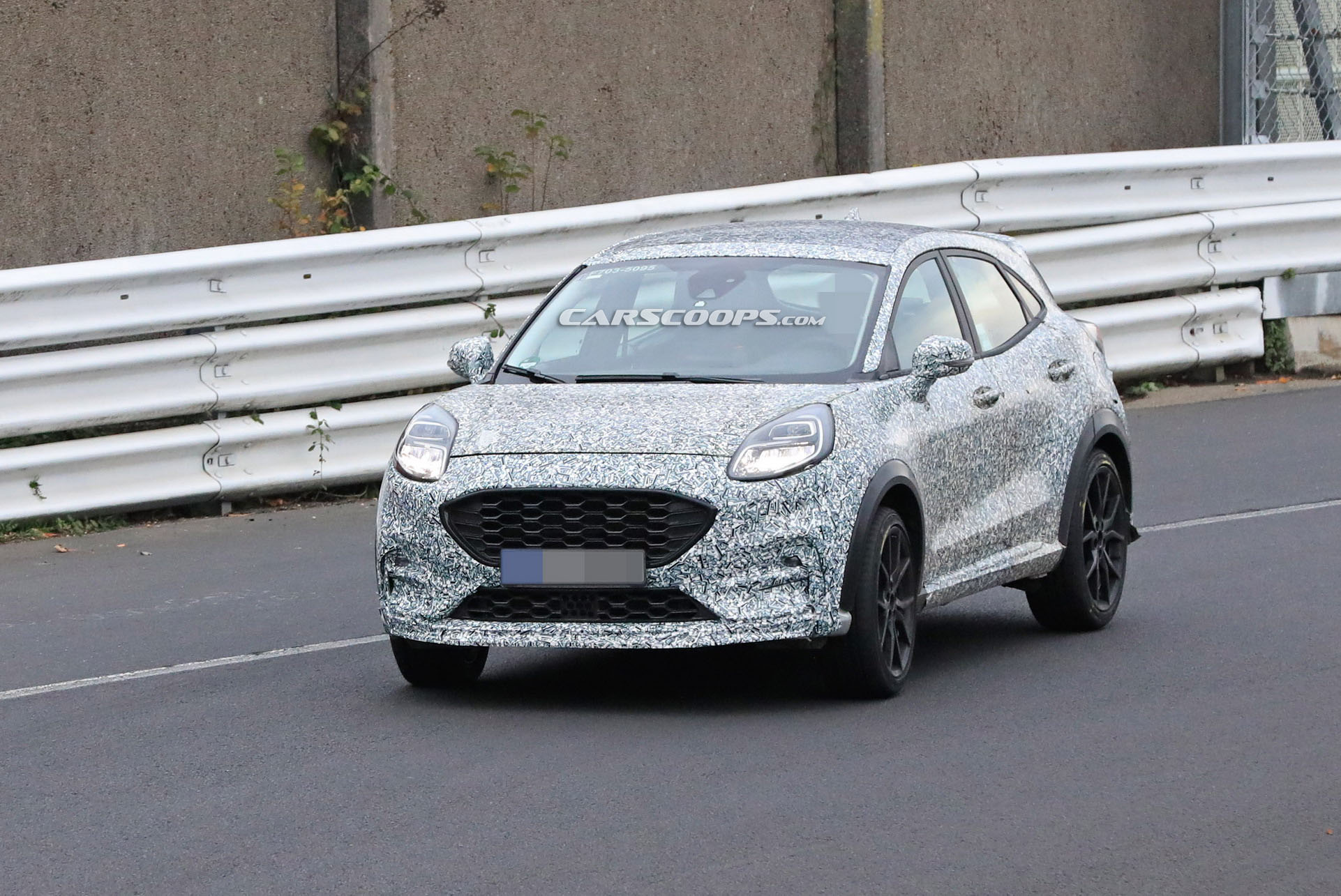 2020 Ford Puma ST Hot Riding Small SUV Gets Frisky On The Nurburgring