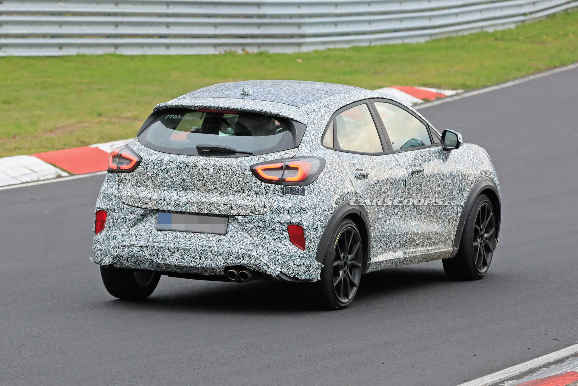 2020 Ford Puma ST Hot Riding Small SUV Gets Frisky On The Nurburgring