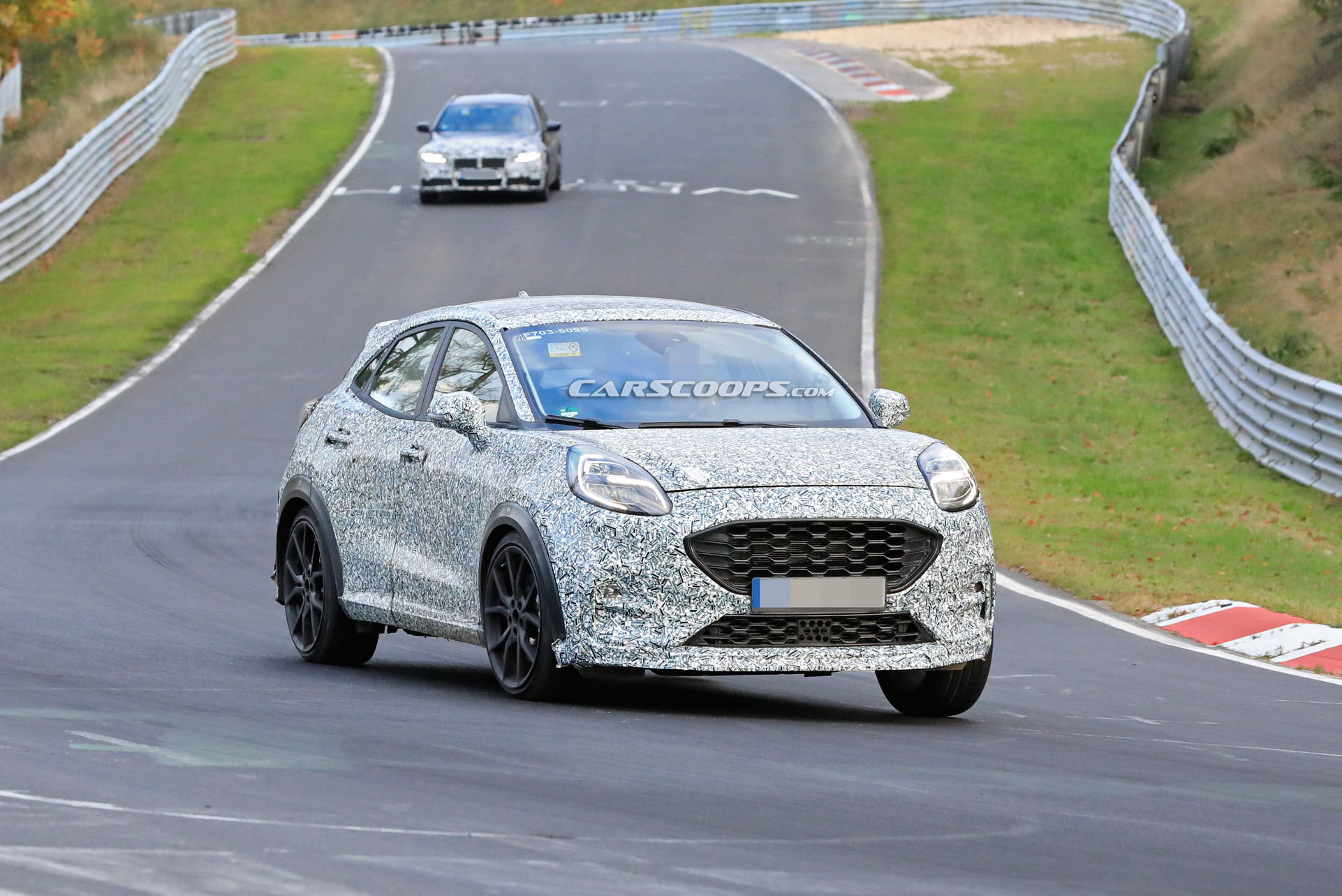 2020 Ford Puma ST Hot Riding Small SUV Gets Frisky On The Nurburgring