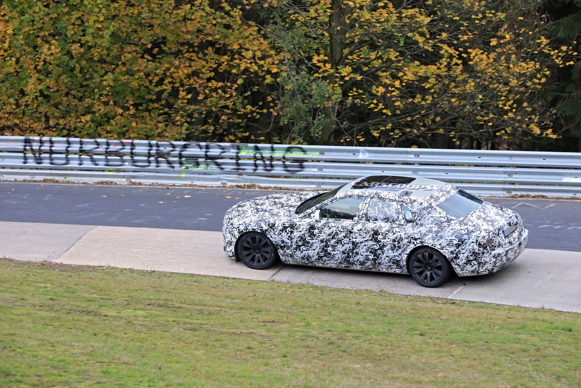 2021 Rolls Royce Ghost Tests Its New Platform On The Nurburgring