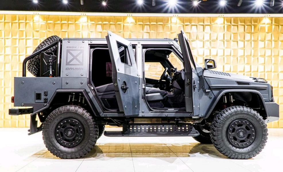 Armored Mercedes-Benz G500 4×4² Is Bad To The Bone