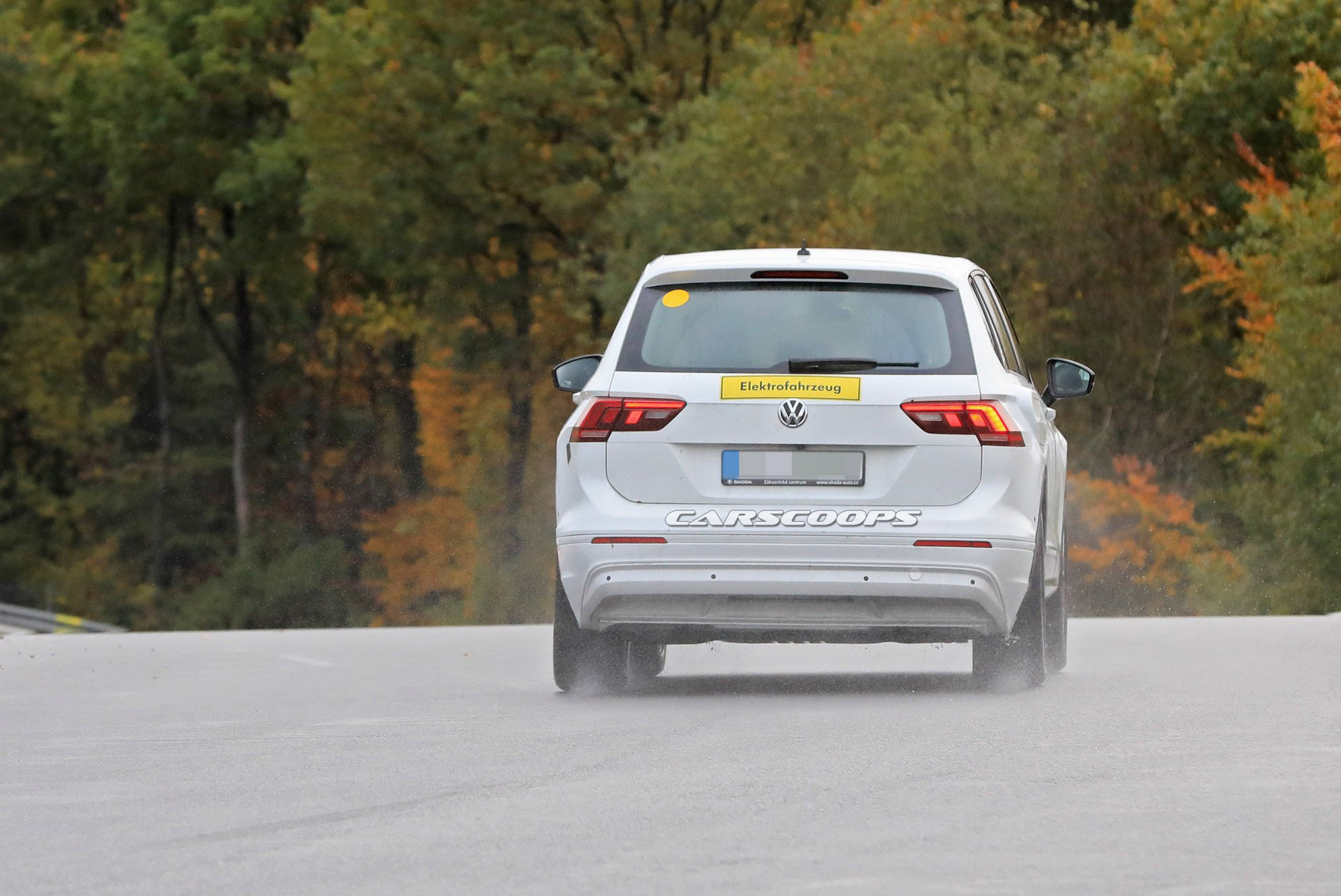 Skoda EV Mule Hits The Nurburgring, Will Be A Production Version Of The Vision iV Concept