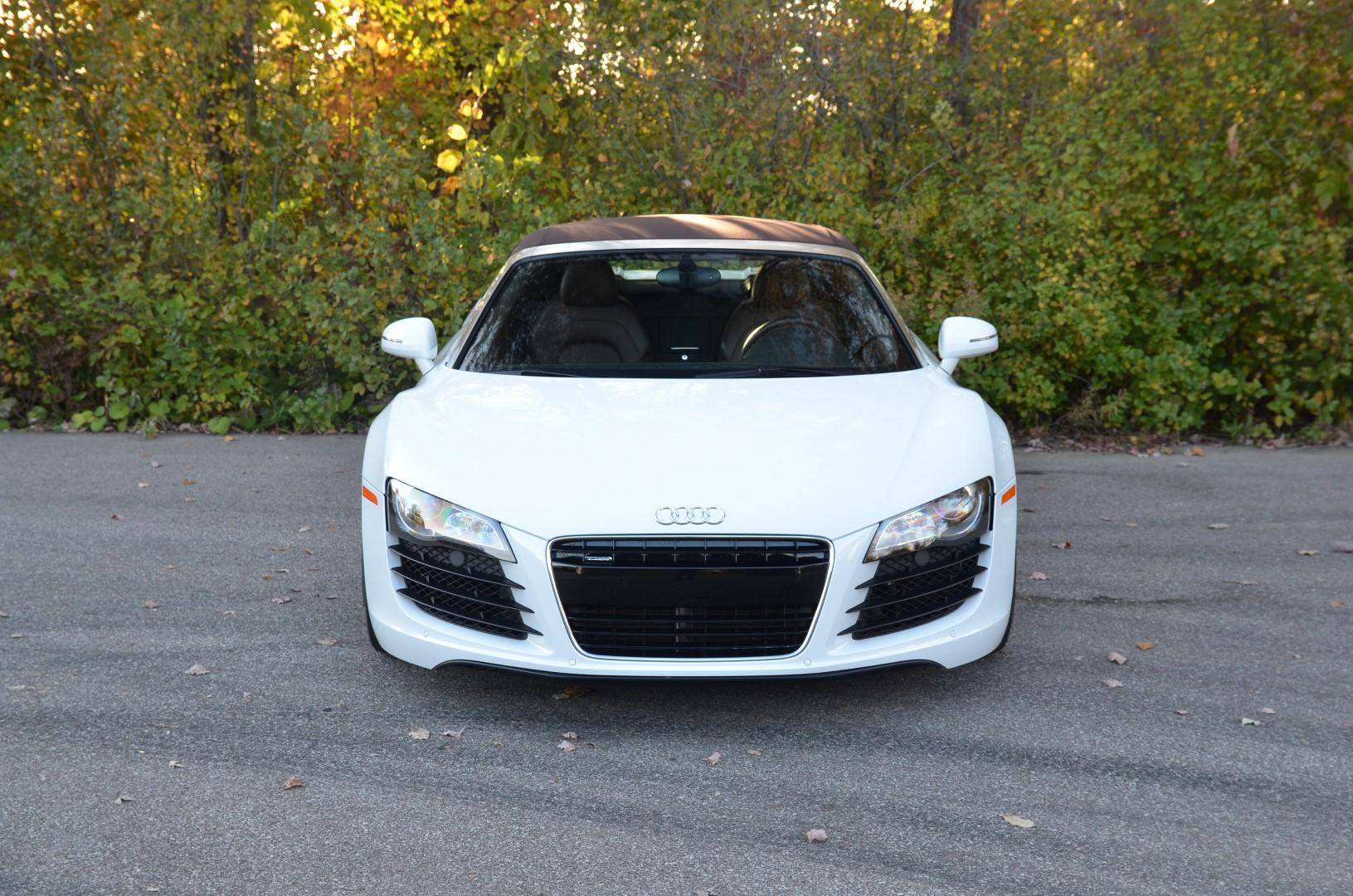 Turn Heads With This 2011 Audi R8 Spyder And Enjoy Its V8 And Six-Speed Manual