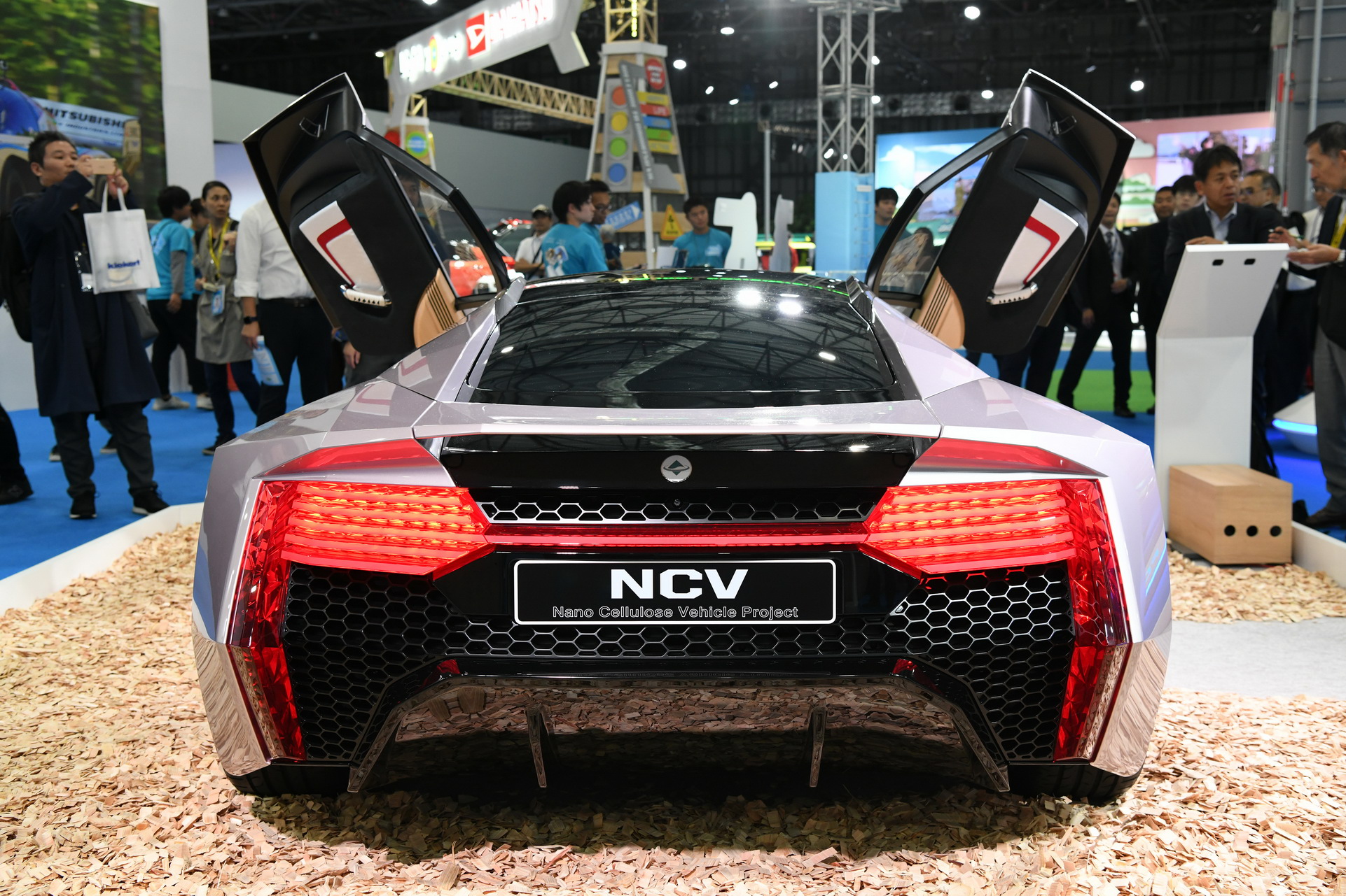 Nano Cellulose Vehicle Concept Is Made From Plants And Recycled Agricultural Waste