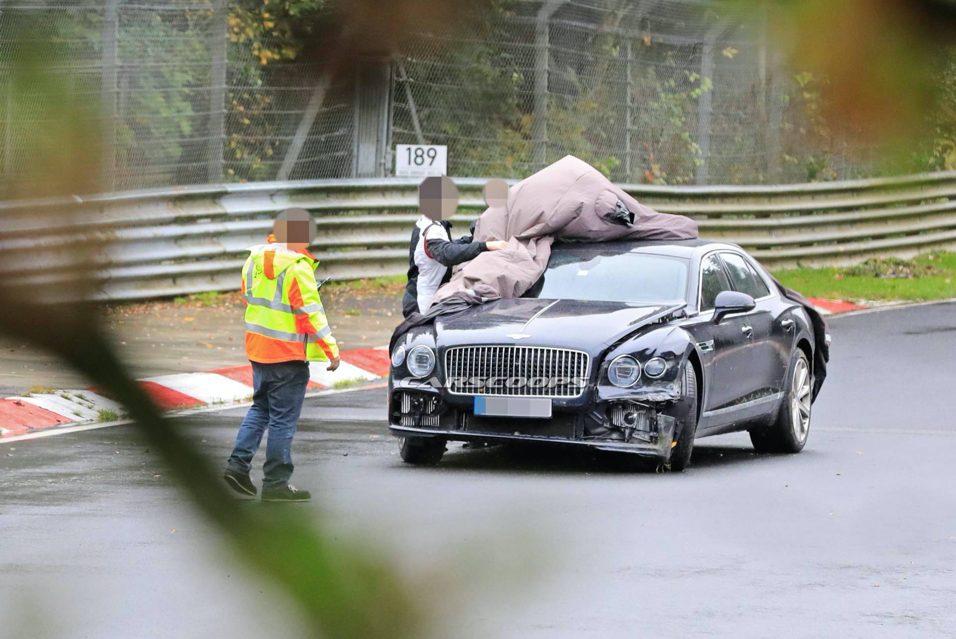 Bentley Testers Had An Oopsie On The ‘Ring Crashing 2020 Flying Spur Prototype