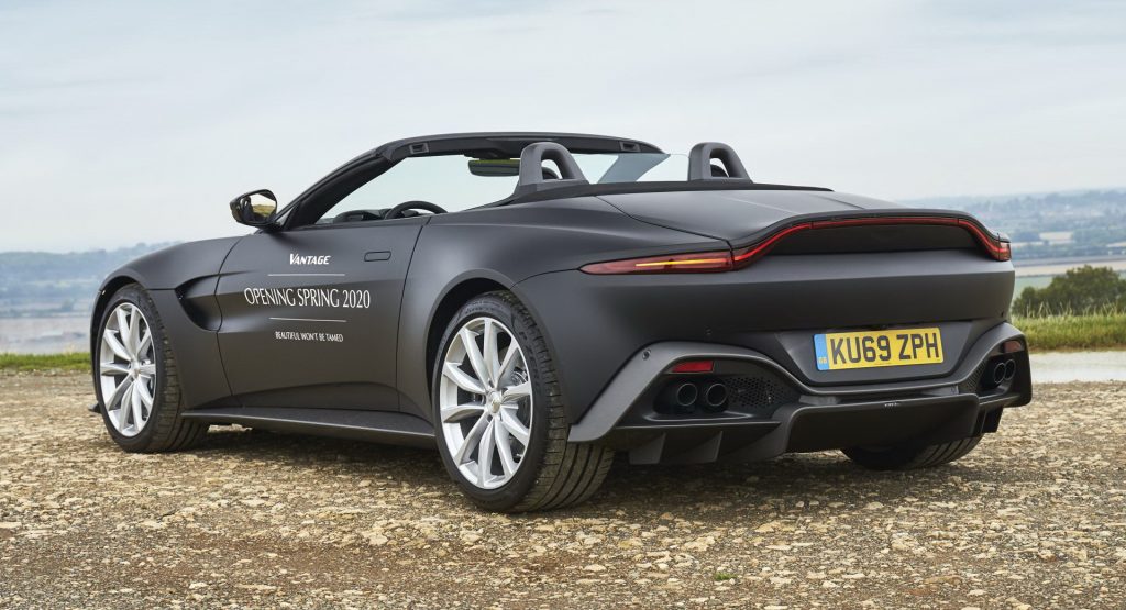  2020 Aston Martin Vantage Roadster Shown In First Official Images