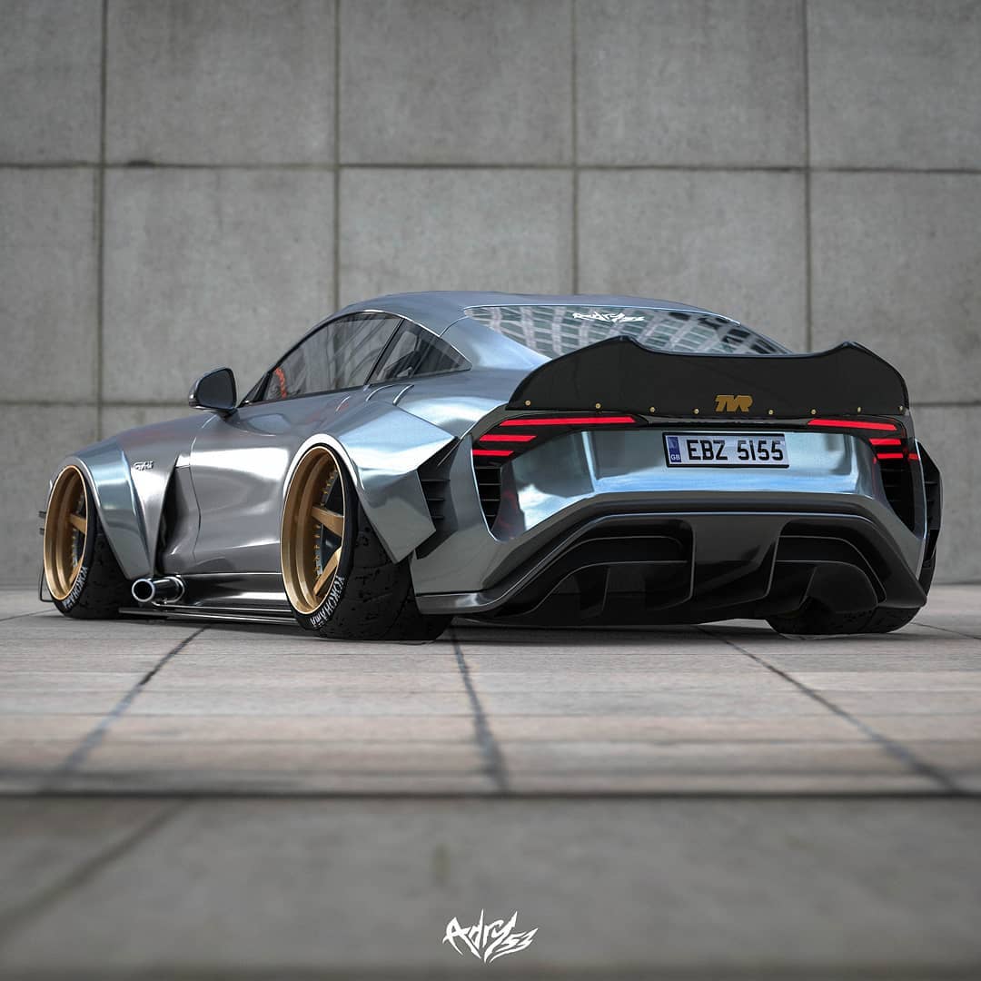 Widebody TVR Griffith Is The Very Definition Of Over-The-Top