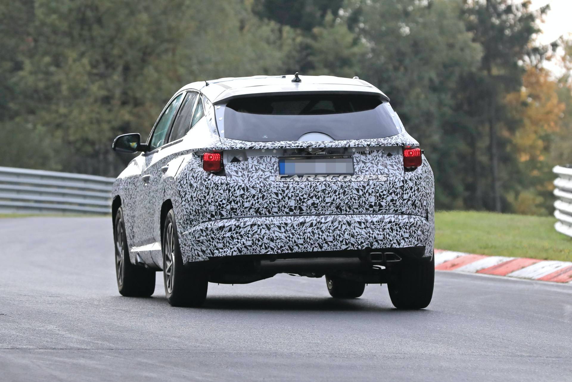 2021 Hyundai Tucson Starts Dropping Camo, Revealing Funky Grille