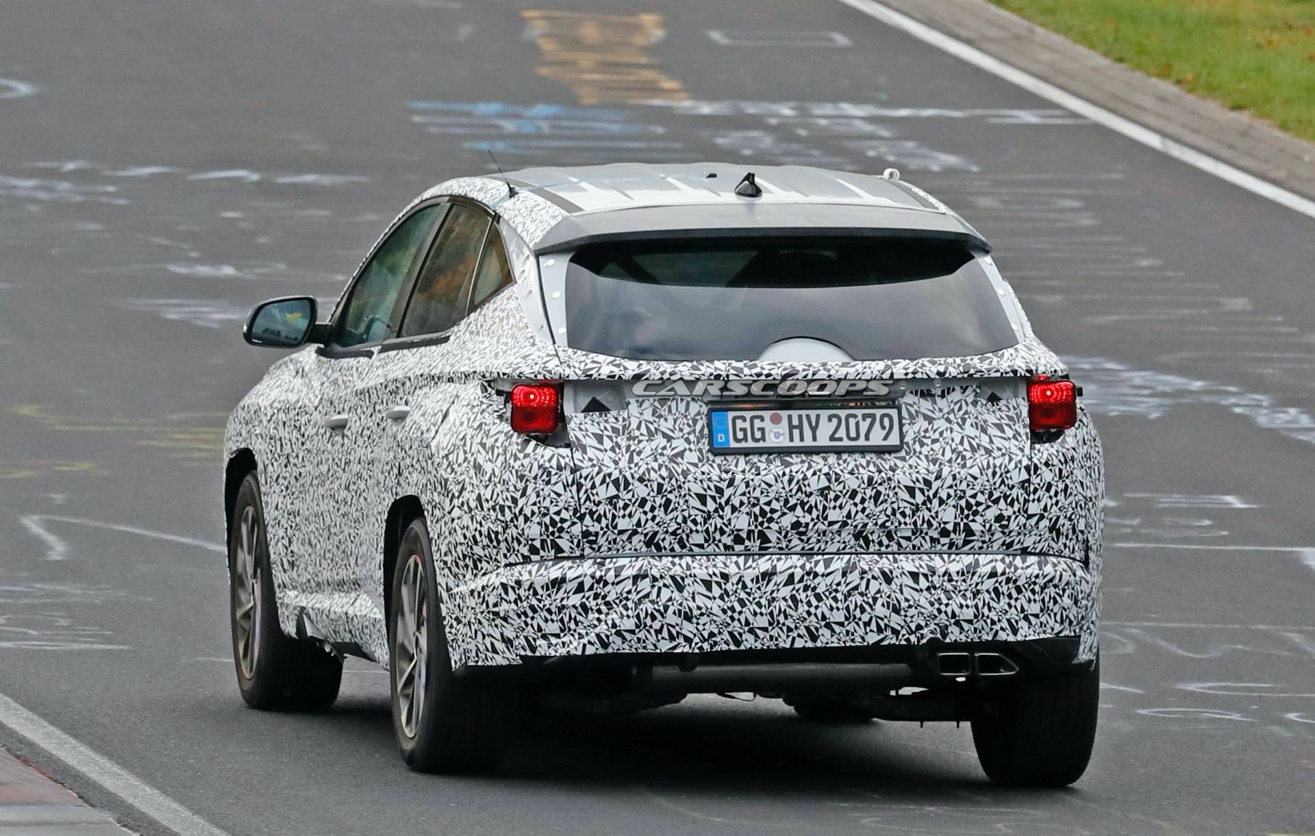 2021 Hyundai Tucson Starts Dropping Camo, Revealing Funky Grille