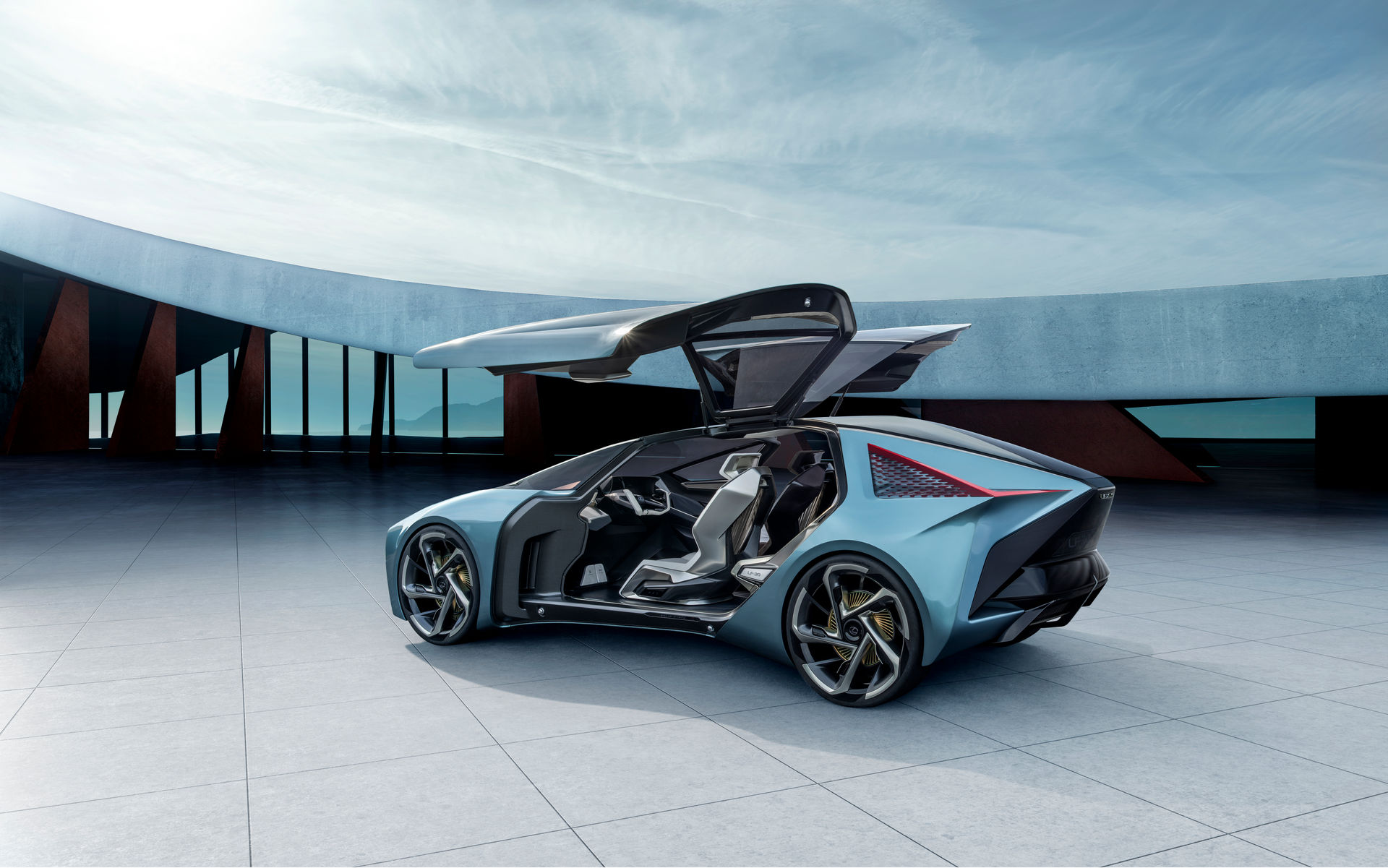 Lexus LF-30 Has In-Wheel Electric Motors And A Cabin From The Future