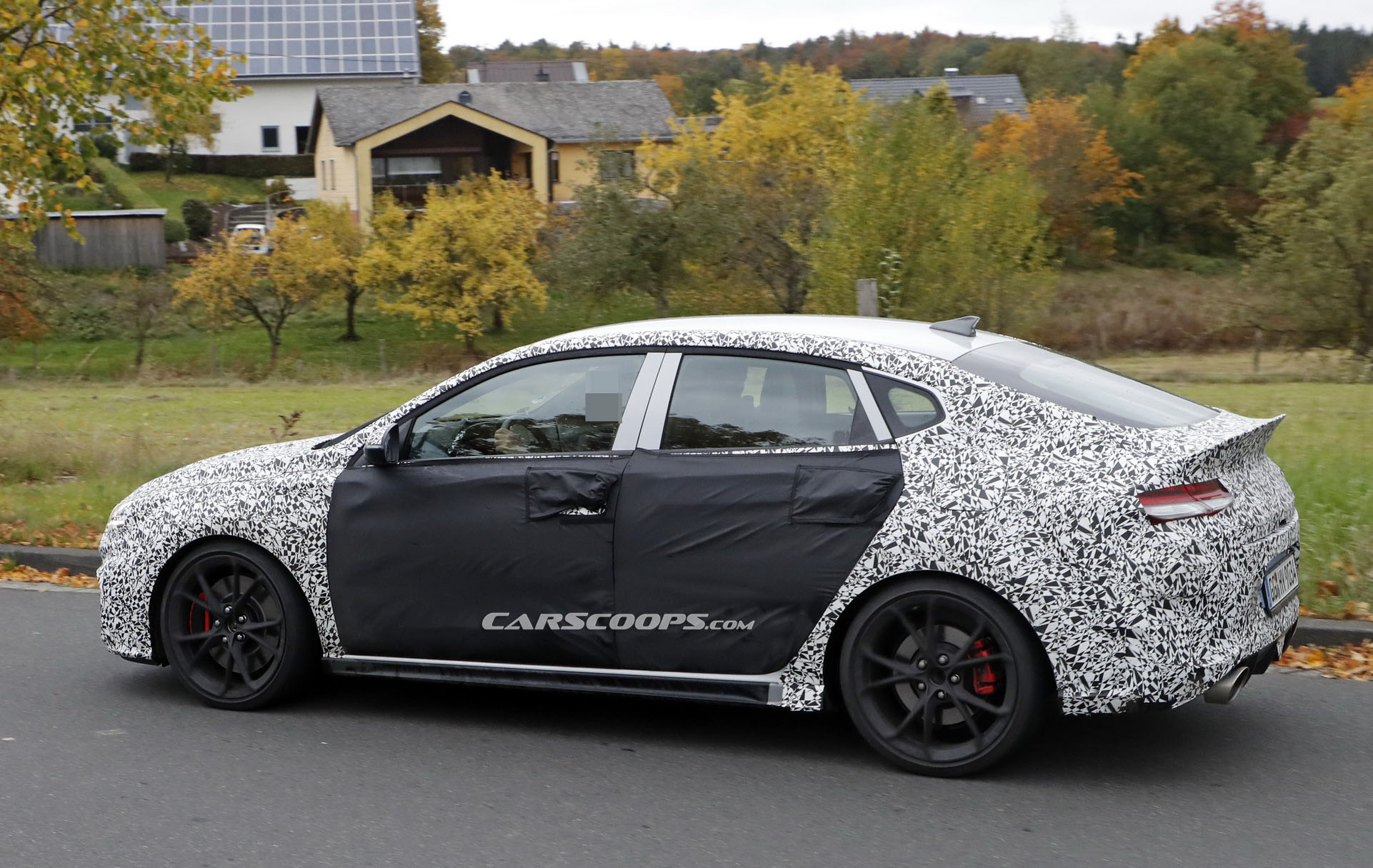 2021 Hyundai i30 N Fastback Facelift Spied, Now With 20% Less Camo