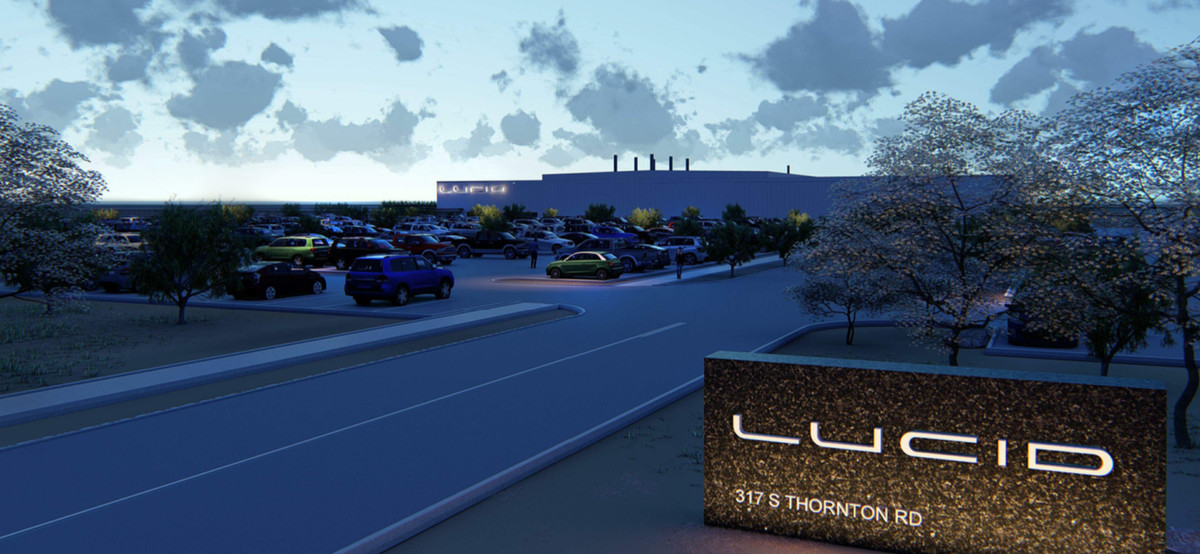 This Is The Factory Lucid Motors Is (Finally) Building In Arizona