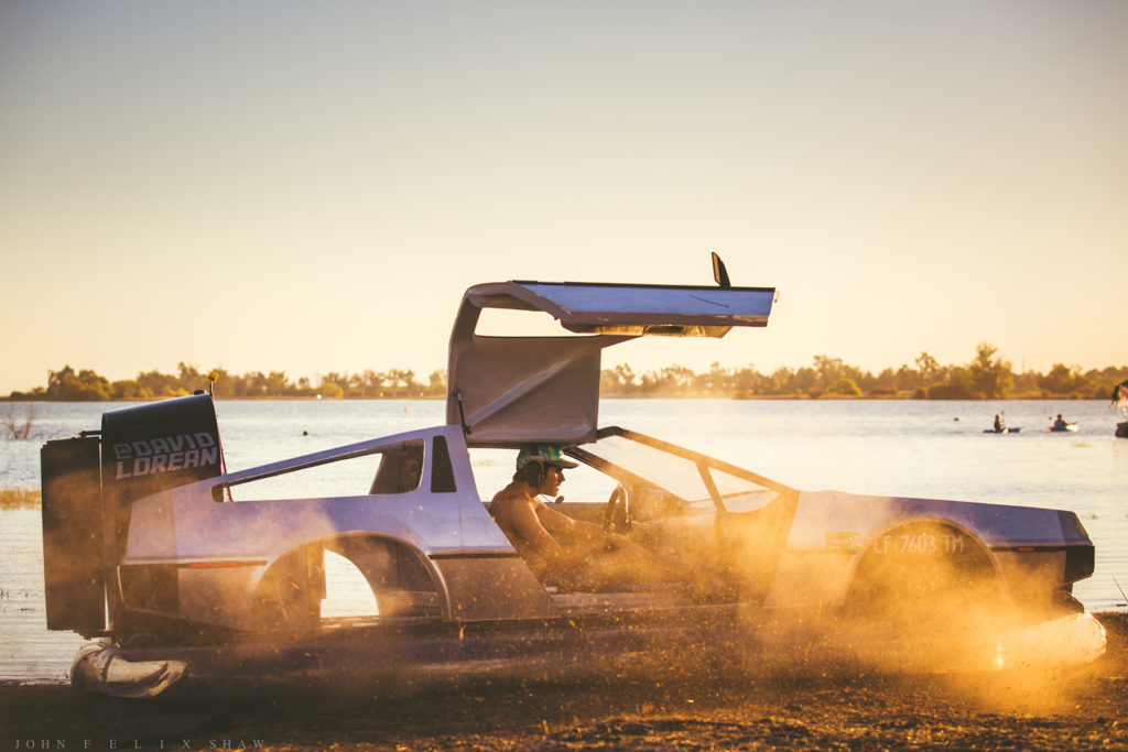 There’s a Bizarre DeLorean Hovercraft For Sale Right Now