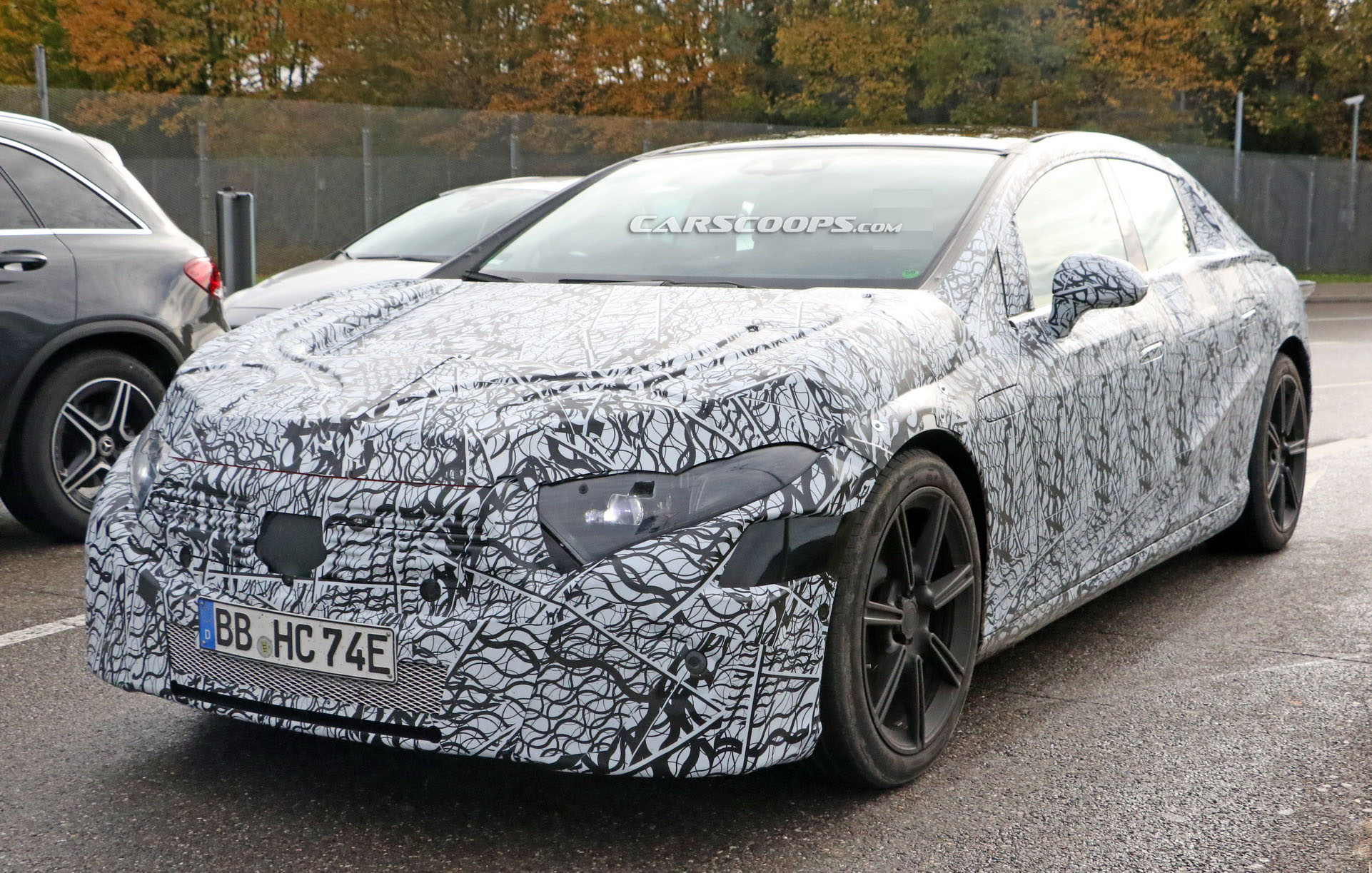 2021 Mercedes EQS Electric Sedan Shows Production Interior With S-Class Like Dash