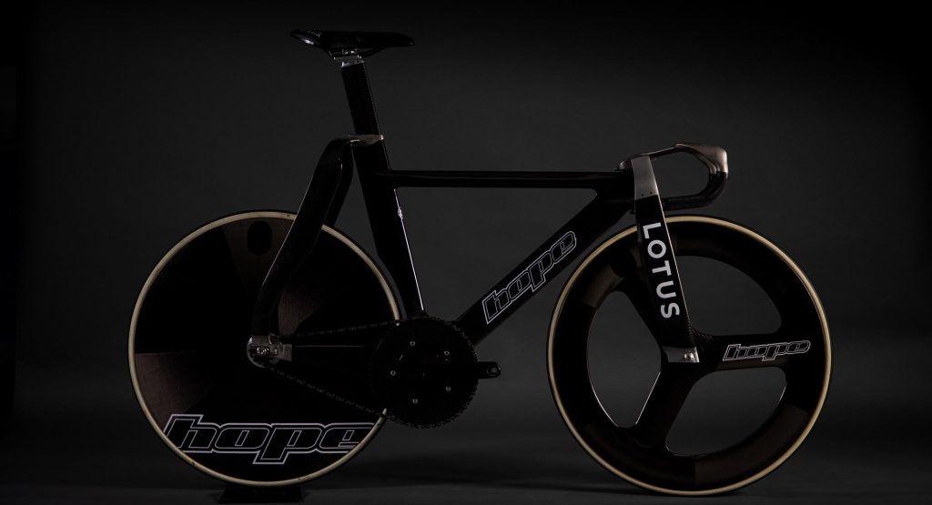  Lotus Designs Innovative Track Bike With Unique Front Fork