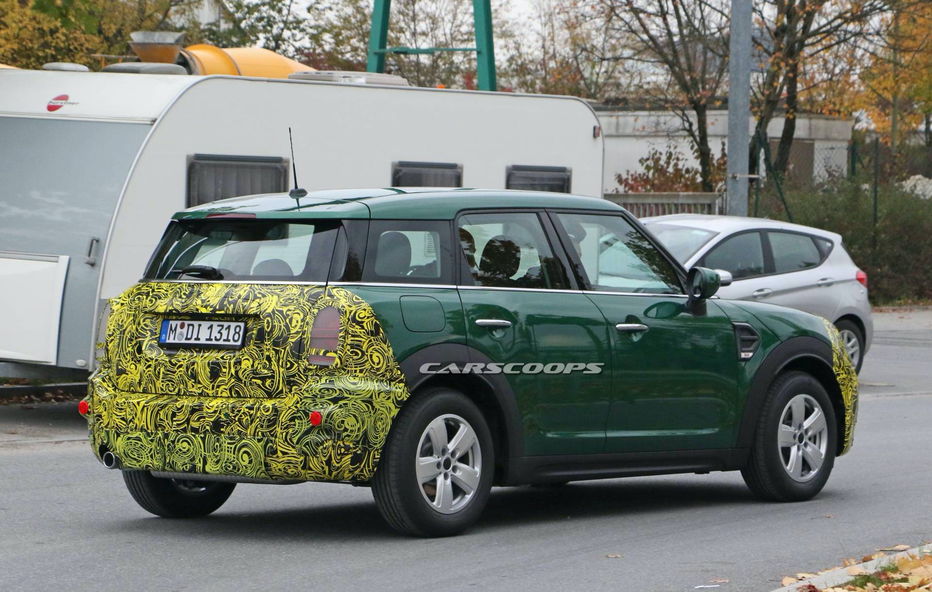 2021 Mini Countryman Spotted Parading Its Minor Updates On Public Roads