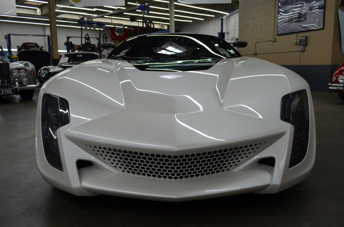 Bertone’s Corvette-Based Mantide Is Looking For A New Home, Now Painted White