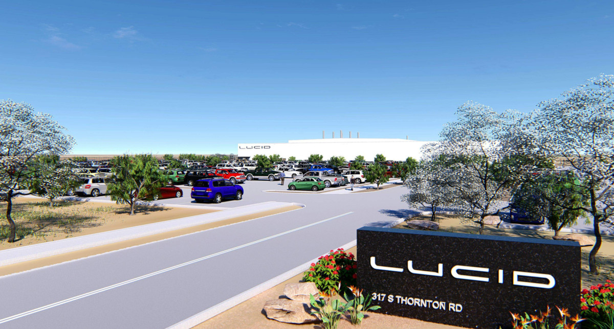 This Is The Factory Lucid Motors Is (Finally) Building In Arizona