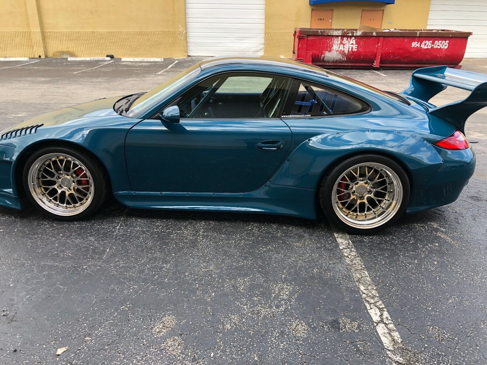 Slantnose 2008 Porsche 911 SEMA Car Sure Is An Interesting Ride