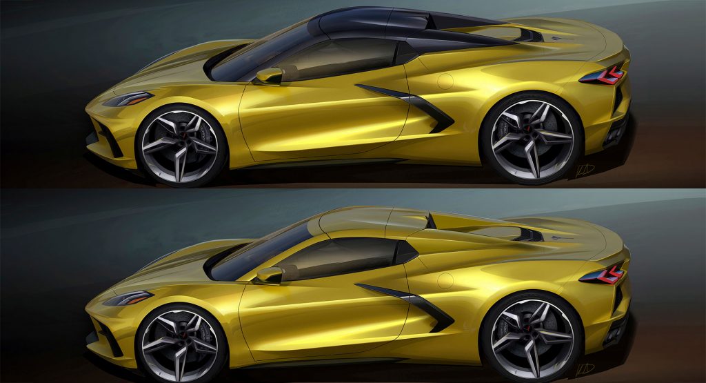  2020 Corvette Convertible Only Weighs About 80 Pounds More Than Coupe