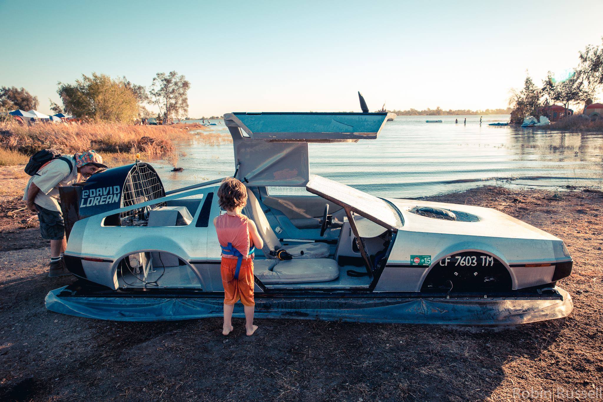 There’s a Bizarre DeLorean Hovercraft For Sale Right Now