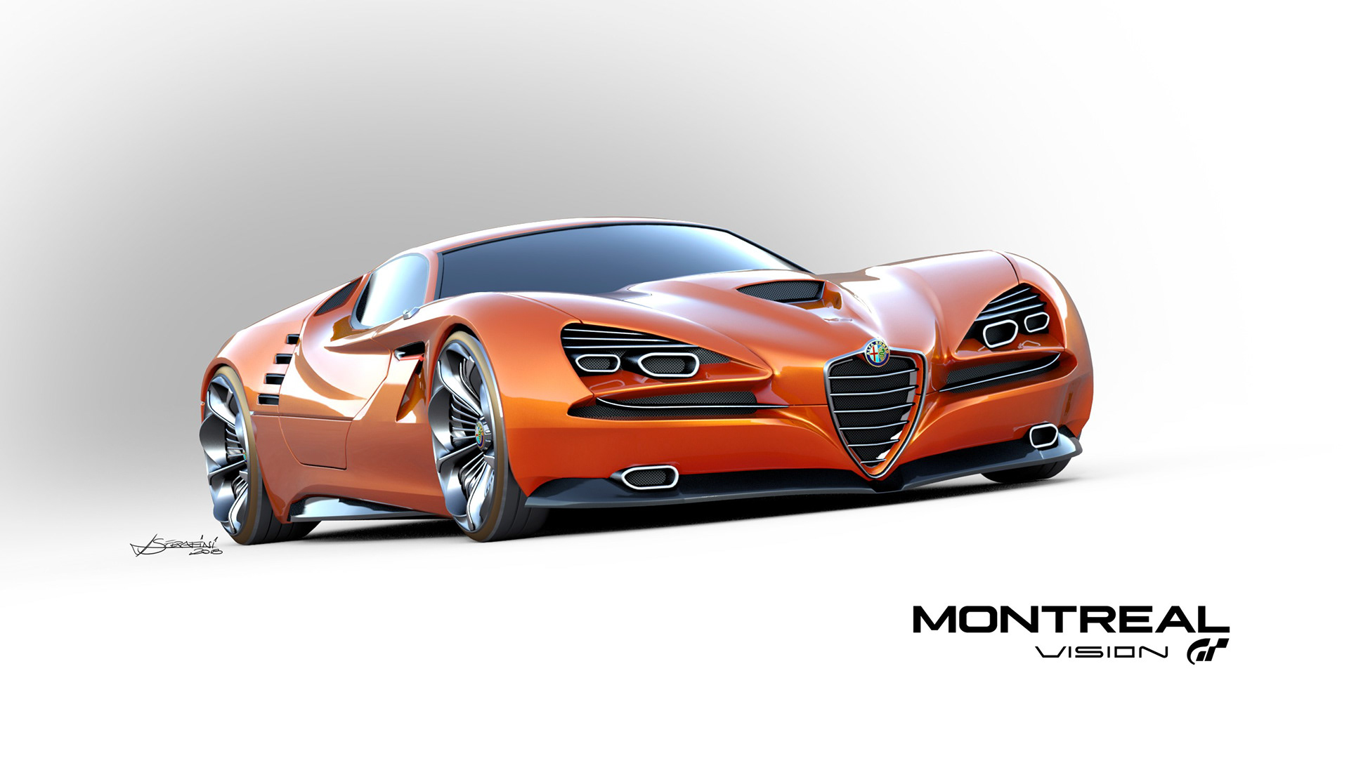Alfa Romeo Montreal Vision GT Concept Is Pure Sex On Wheels