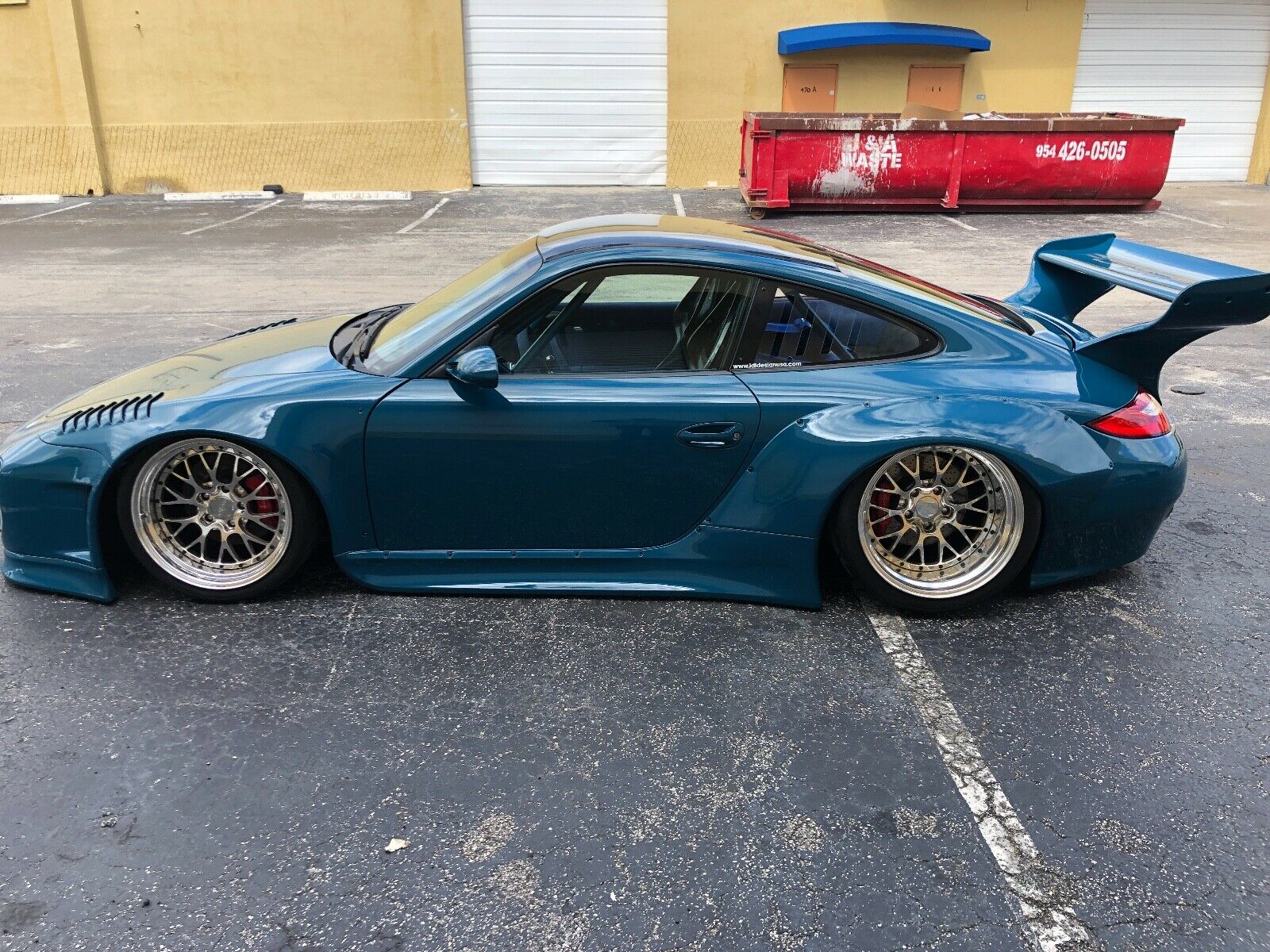 Slantnose 2008 Porsche 911 SEMA Car Sure Is An Interesting Ride