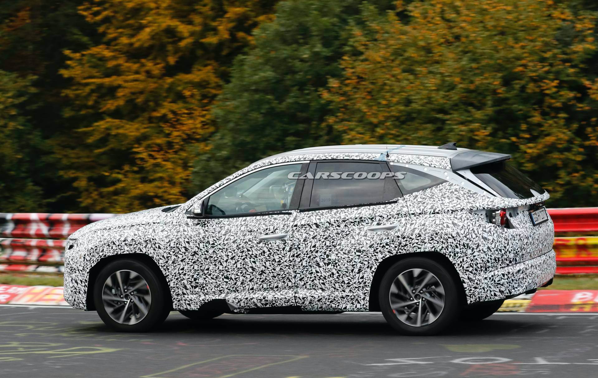 2021 Hyundai Tucson Starts Dropping Camo, Revealing Funky Grille