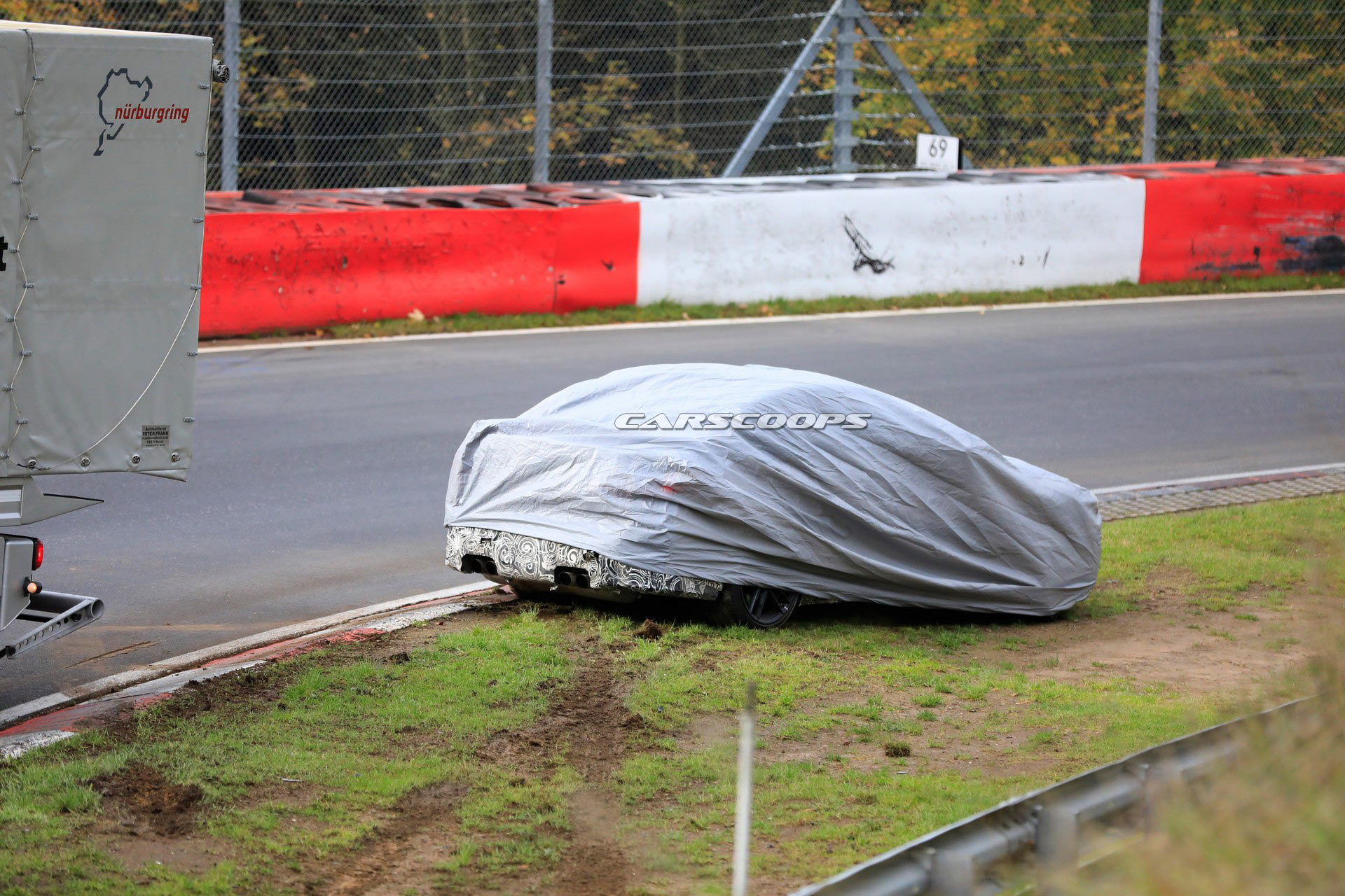 2020 BMW M3 And Porsche 911 GT3 Prototypes Crash On The Nürburgring