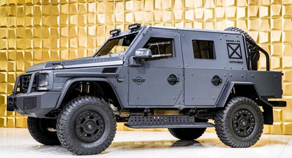 Armored Mercedes-Benz G500 4×4² Is Bad To The Bone