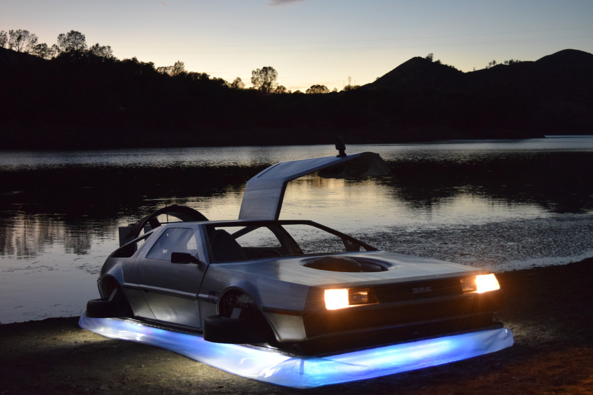 There’s a Bizarre DeLorean Hovercraft For Sale Right Now