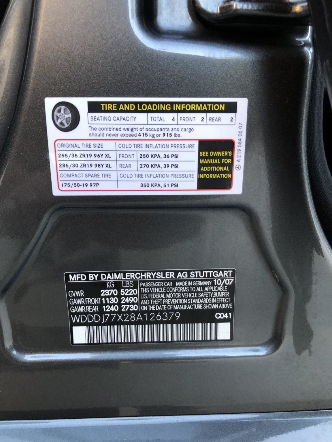 2008 Mercedes CLS 63 AMG Has A Naturally Aspirated, 507 HP V8 Waiting For You