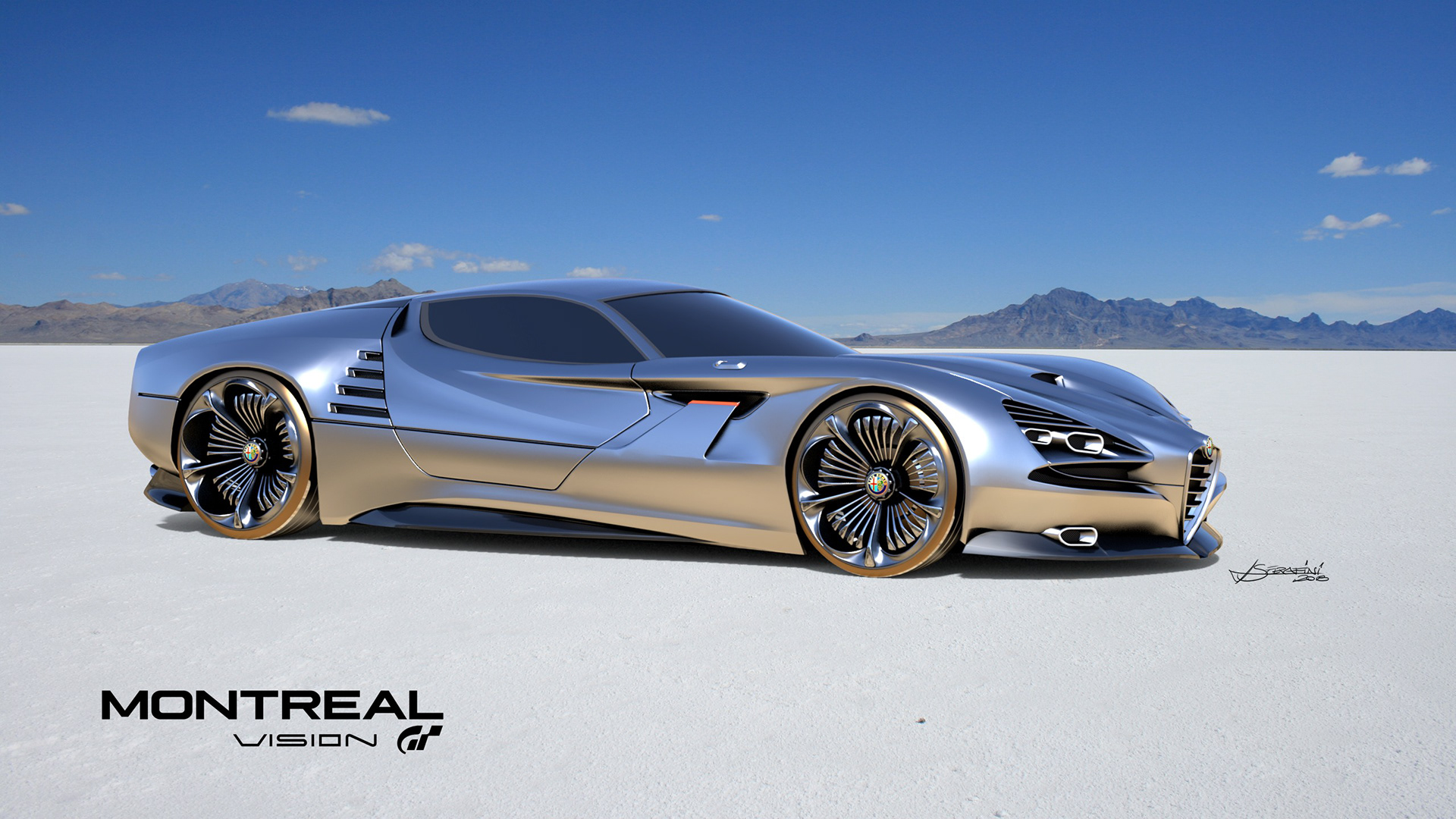 Alfa Romeo Montreal Vision GT Concept Is Pure Sex On Wheels