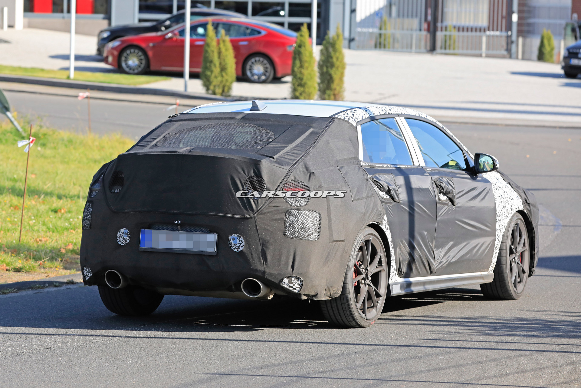 2021 Hyundai i30 N Fastback Facelift Spied, Now With 20% Less Camo