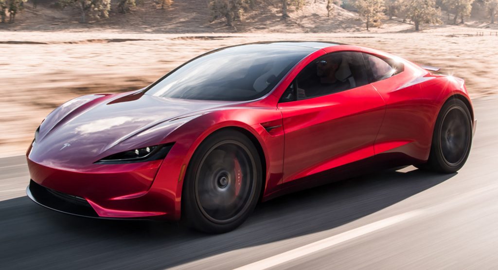  Tesla Roadster With SpaceX Package May Do 60 MPH In 1.1 Seconds!