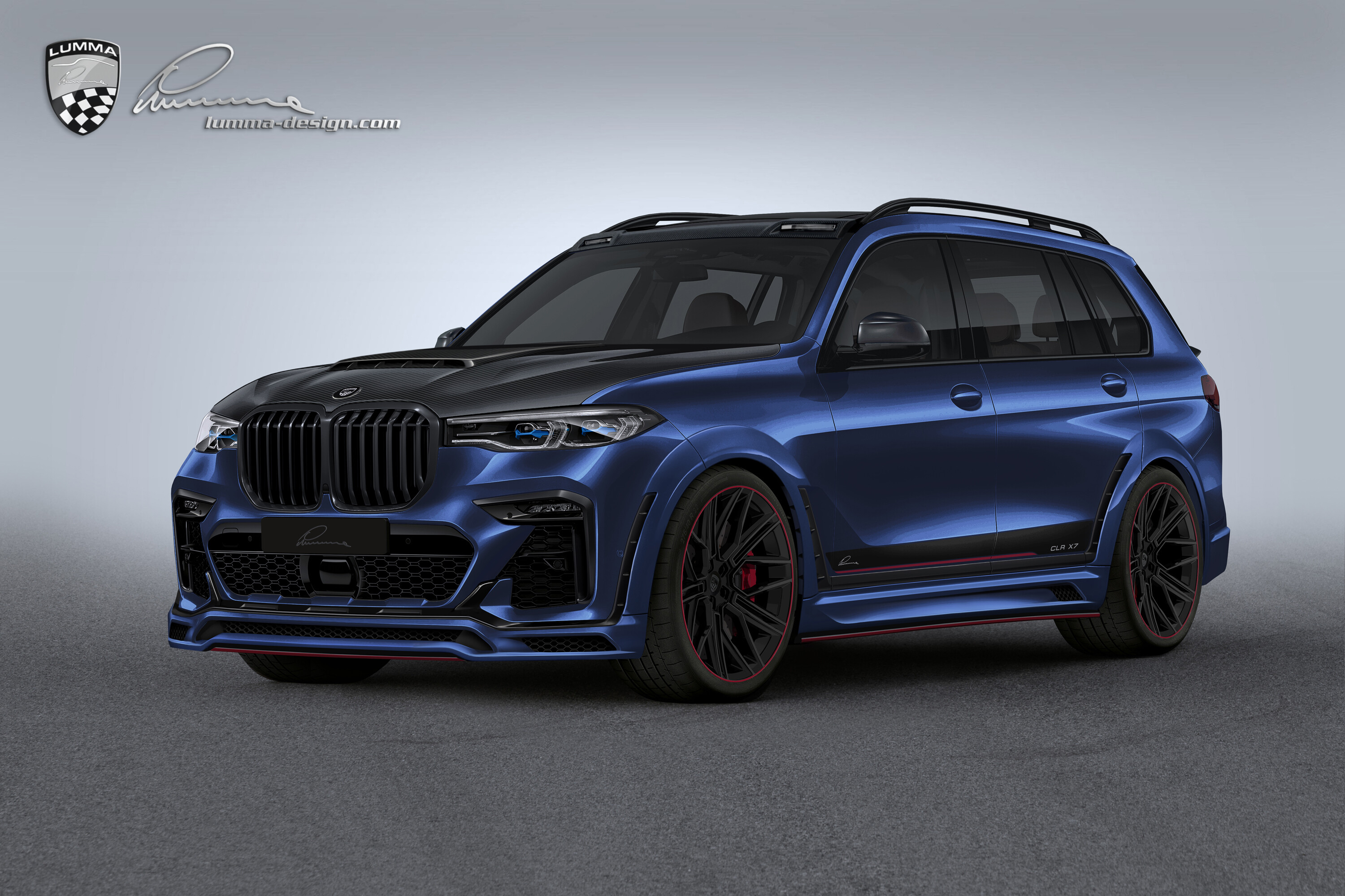 Lumma Design Adorns Bmw X7 With Bold New Widebody Kit Carscoops